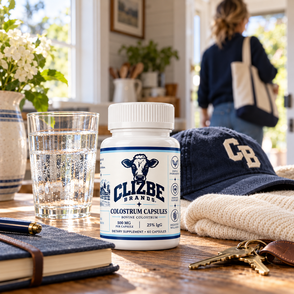 Clizbe colostrum capsules