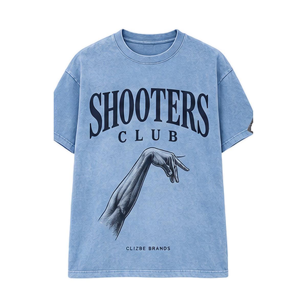 Shooters Club CLIZBE HOOPS heavyweight oversized T-shirt