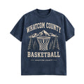 Whatcom County Basketball CLIZBE HOOPS heavyweight oversized T-shirt