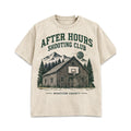 After Hours Shooting Club CLIZBE HOOPS heavyweight oversized T-shirt