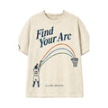 Find Your Arc CLIZBE HOOPS heavyweight oversized T-shirt