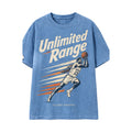 Unlimited Range CLIZBE HOOPS heavyweight oversized T-shirt
