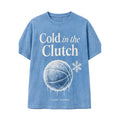 Cold in the Clutch CLIZBE HOOPS heavyweight oversized T-shirt