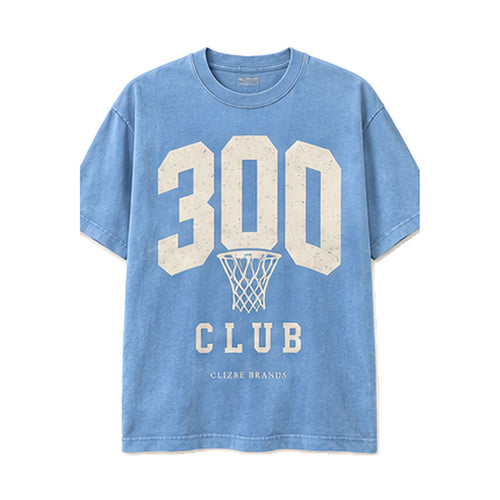 300 Club CLIZBE HOOPS heavyweight oversized T-shirt